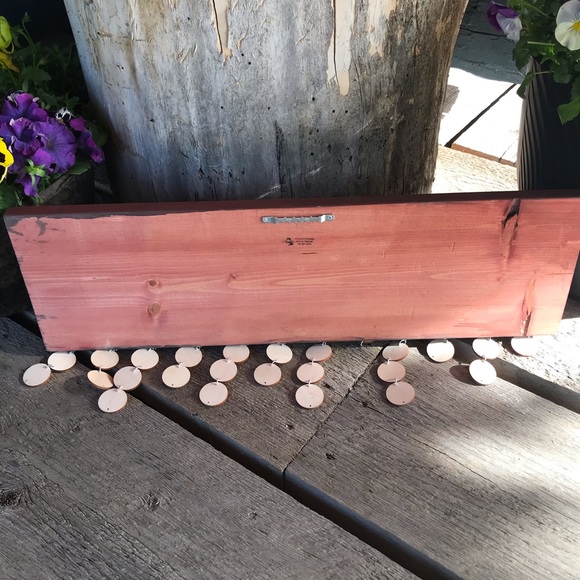 Family Celebration Red Sign - Picture 2 of 4